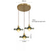 Art Deco Copper Pendant Light – Elegant Ceiling Lamp for Modern Interiors - Samanta Factory