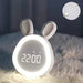 LED Cartoon Alarm Clock – Digital Display with Voice Control & Rechargeable Batter - Samanta Factory