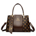 Luxury Fashion Print Handbag – Large Capacity Soft Leather Shoulder & Crossbody Bag for Women - Samanta Factory