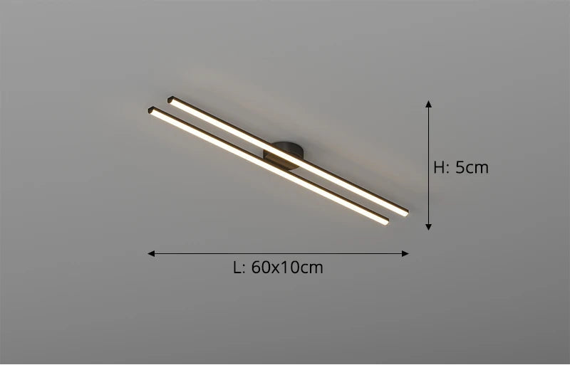 Modern LED Ceiling Light – Adjustable Dimmable Fixture for Kitchen, Bedroom, and Living Spaces