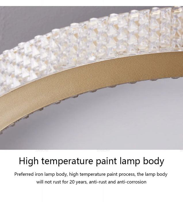 Luxury LED Ceiling Light – Modern Surface-Mounted Fixture for Living Spaces