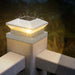 Bright LED Solar Post Light for Outdoor Fence and Garden