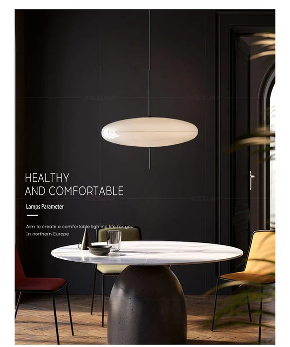 Modern Pendant Light – Flying Saucer Design with LED Illumination - Samanta Factory