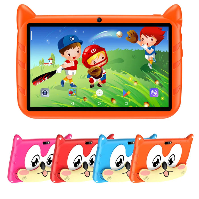 BDF 7-Inch Kids Tablet – Android 13 with 64GB Storage, Dual Cameras & Parental Controls - Samanta Factory