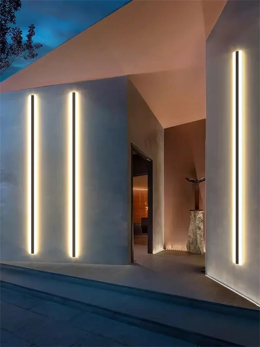 Waterproof LED Wall Light – IP65 Outdoor Strip Lamp for Garden, Patio & Corridor - Samanta Factory