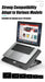 Laptop Cooling Pad – 6-Fan Ultra-Quiet Airflow for 13–18" Notebook - Samanta Factory