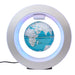 Floating Moon Globe Lamp – O-Type Magnetic Frame with LED Night Light - Samanta Factory