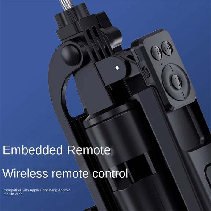Bluetooth Selfie Stick Tripod – Lightweight 180cm Extendable with Remote for iOS & Android - Samanta Factory
