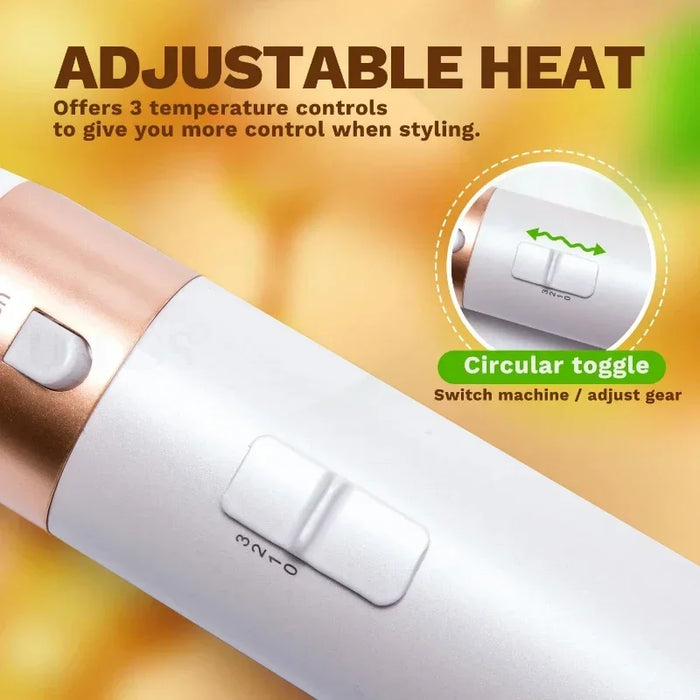 5-in-1 Hair Dryer Brush – Versatile Styling with Ionic & Infrared Technology - Samanta Factory