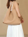 Stylish Split Leather Bucket Shoulder Bag – Versatile Women’s Handbag for Work & Casual Outings - Samanta Factory