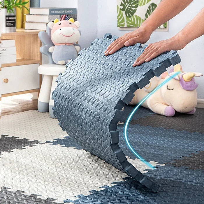 Foam Play Mat for Babies – BPA-Free, Thick Non-Toxic Puzzle Mat for Floor Protection & Playroom Use - Samanta Factory