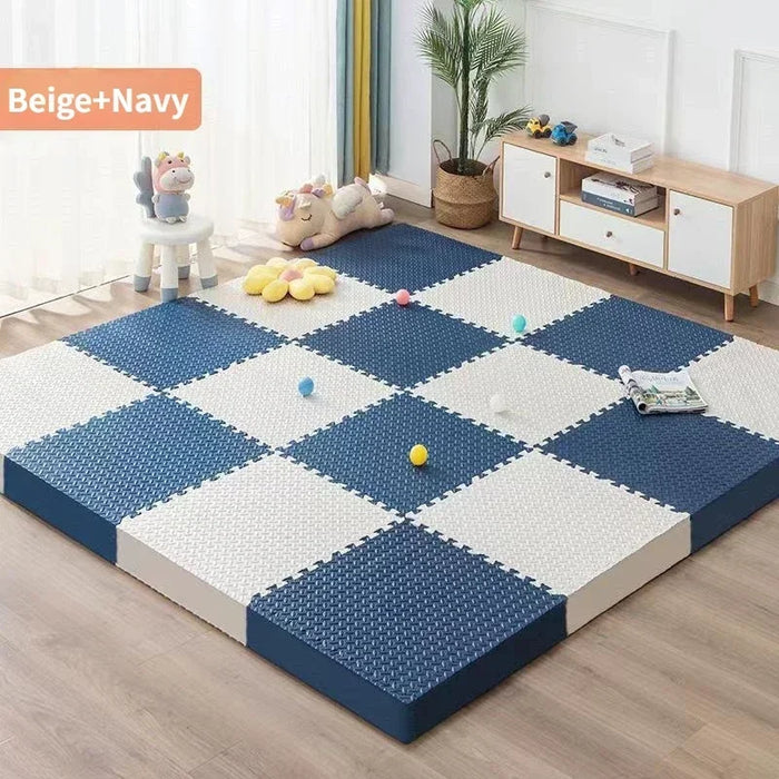 Foam Play Mat for Babies – BPA-Free, Thick Non-Toxic Puzzle Mat for Floor Protection & Playroom Use - Samanta Factory
