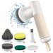 Electric Cleaning Brush – Rechargeable Scrubber with 180-Minute Runtime - Samanta Factory
