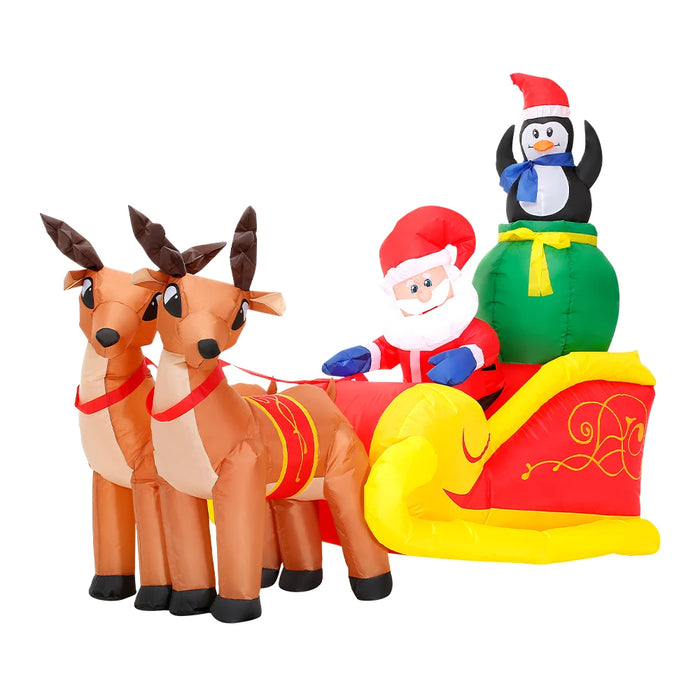 Inflatable Santa Claus Decoration – Outdoor Christmas Yard Display