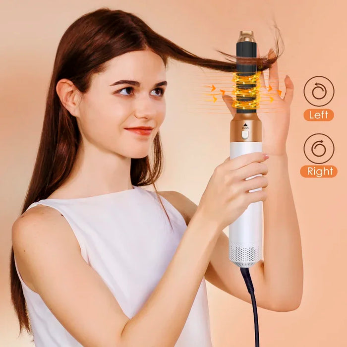 5-in-1 Hair Dryer Brush – Versatile Styling with Ionic & Infrared Technology - Samanta Factory