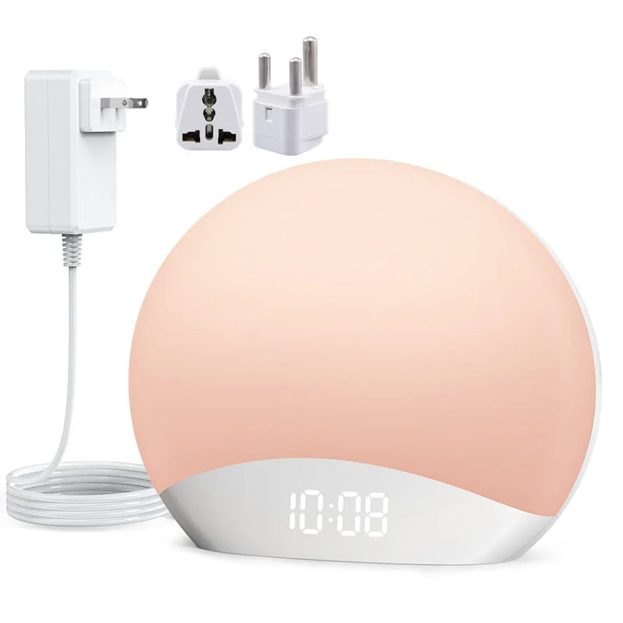 Sunrise Alarm Clock & Sound Machine – All-in-One Sleep Aid with Nature Sounds & Gentle Wake-Up Light - Samanta Factory