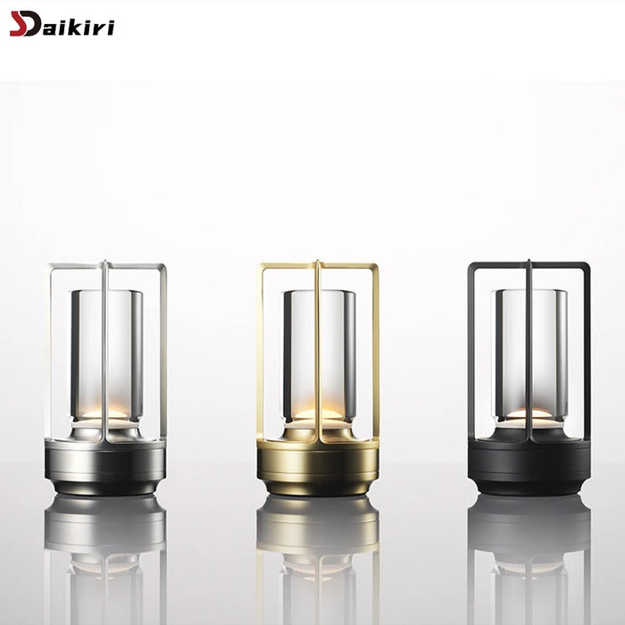 Modern Touch-Control Table Lamp – Dimmable LED Light with Warm & Cool Settings