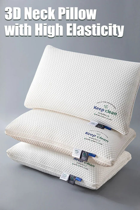 3D Neck Support Pillow – High Elasticity & Anti-Collapse Design - Samanta Factory