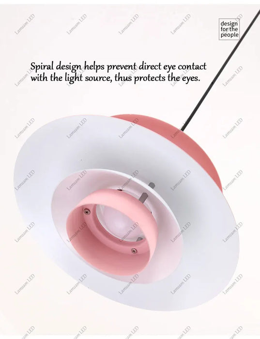 Modern UFO Pendant Light – Energy-Efficient LED Ceiling Lamp for Stylish Interiors