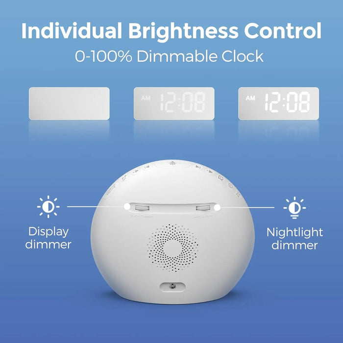 Sunrise Alarm Clock & Sound Machine – All-in-One Sleep Aid with Nature Sounds & Gentle Wake-Up Light - Samanta Factory