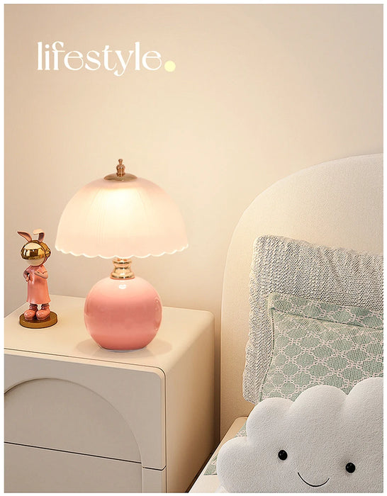 LED Book Light – USB-Powered Ceramic Lamp with Dimmable Color Option - Samanta Factory