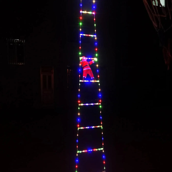 LED Light Ladder – Decorative Hanging Fairy Lights for Home & Christmas