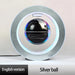 Floating Moon Globe Lamp – O-Type Magnetic Frame with LED Night Light - Samanta Factory