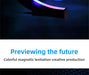 Magnetic Levitating Globe – 4-Inch Floating Earth with LED Light for Home & Office Decor - Samanta Factory