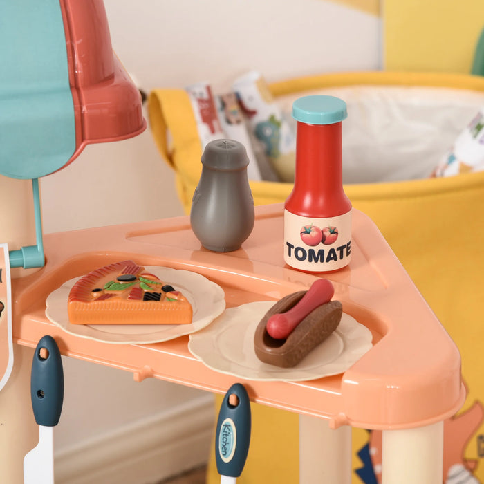 Kids Kitchen & Grocery Play Set – 50-Piece Pretend Cooking & Shopping Toy for Ages 3–6 - Samanta Factory