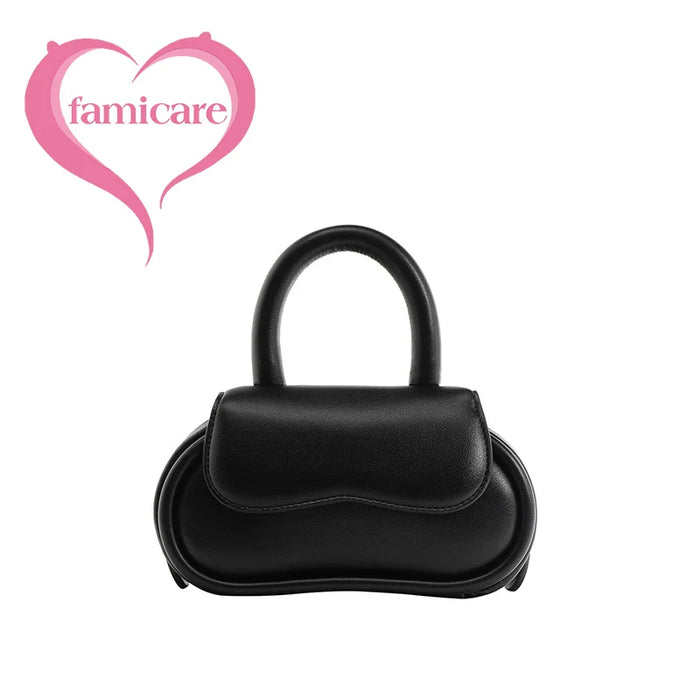 Stylish Split Leather Bucket Shoulder Bag – Versatile Women’s Handbag for Work & Casual Outings - Samanta Factory