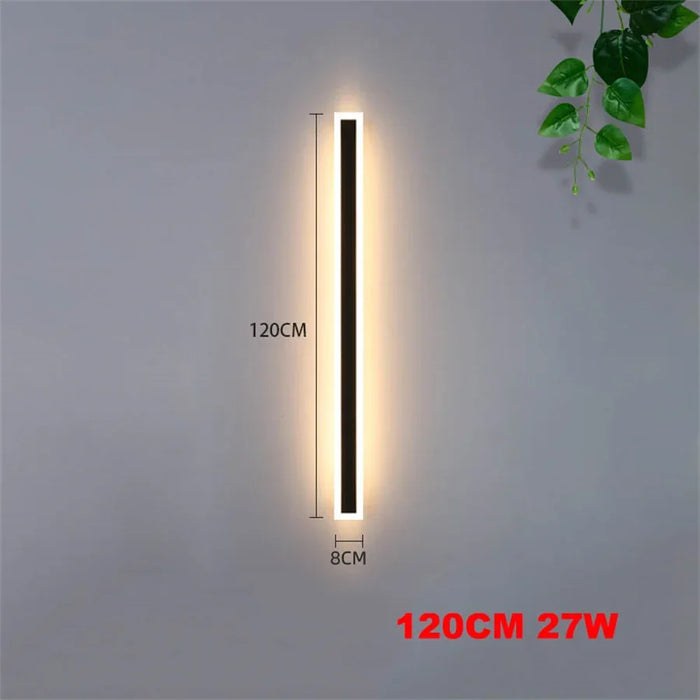 Waterproof LED Wall Light – IP65 Outdoor Strip Lamp for Garden, Patio & Corridor - Samanta Factory