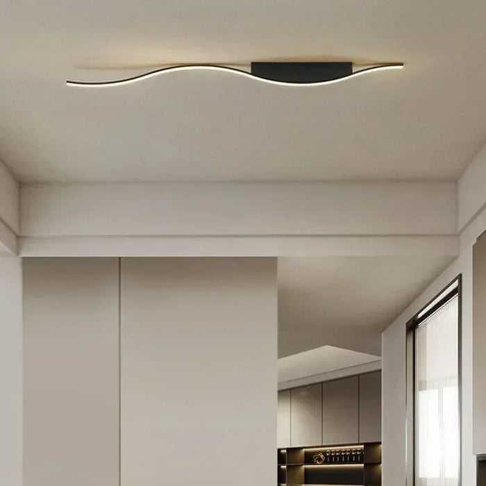 LED Ceiling Light – Simple Line Design for Modern Kitchens, Bedrooms, and Dining Areas