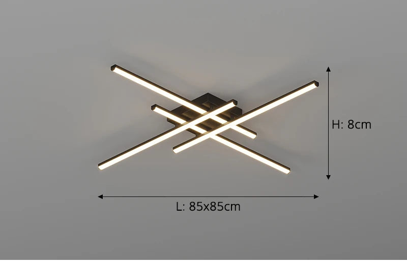 Modern LED Ceiling Light – Adjustable Dimmable Fixture for Kitchen, Bedroom, and Living Spaces