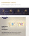 Butterfly Wall Lamp – Colorful LED Acrylic Light for Kids’ Room & Nursery - Samanta Factory