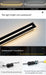 Waterproof LED Wall Sconce – IP65 Long Outdoor Light for Garden & Exterior Decor - Samanta Factory