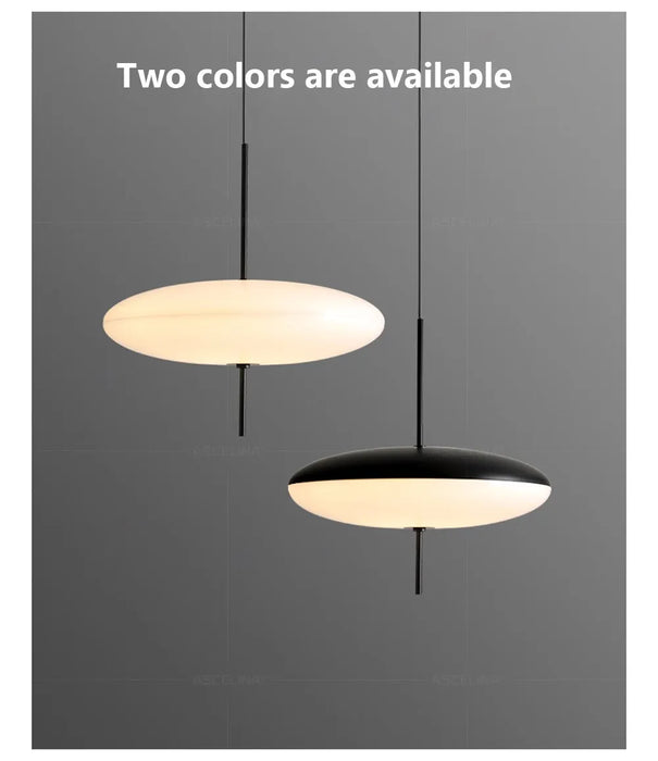 Modern Pendant Light – Flying Saucer Design with LED Illumination - Samanta Factory