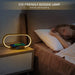 Dimmable LED Bedside Lamp – Touch Control with Wireless Charging & Clock Display - Samanta Factory