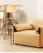 Wooden Tripod Floor Lamp – Mid-Century Modern Design with Foot Switch Control - Samanta Factory