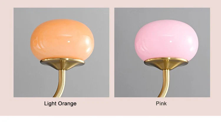 Nordic Pink Bedroom Lamp – Warm Romantic Bauhaus Chandelier