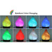 Himalayan Salt Lamp – Color-Changing LED with USB & Natural Air Purification - Samanta Factory
