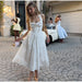 A-line Strap Long Dress – Square Neck & Backless Design - Samanta Factory