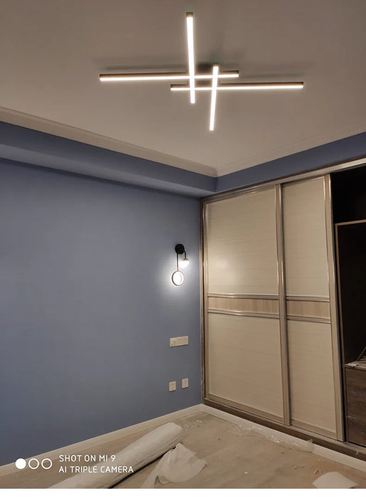 Ceiling Light – Modern Nordic Iron & Acrylic Design with LED Illumination