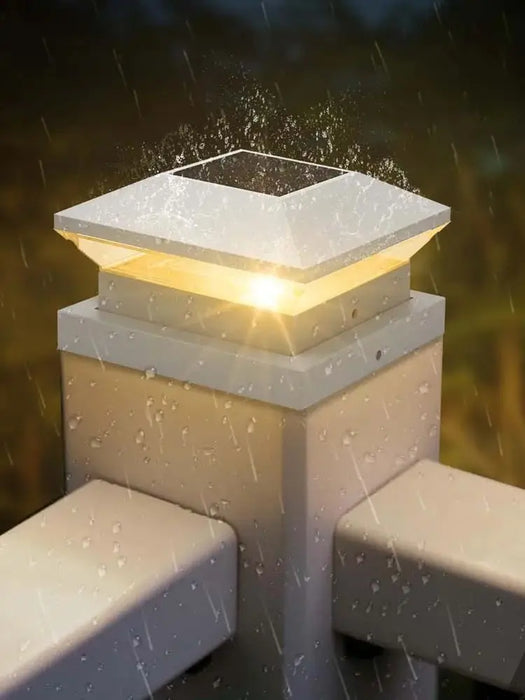 Solar Post Light – Bright LED Garden & Fence Lamp