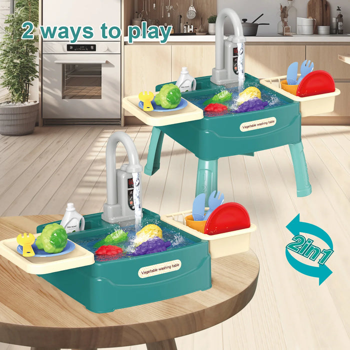Kids Kitchen Toys Set – Realistic Plastic Cooking Playset for Ages 3–12 - Samanta Factory