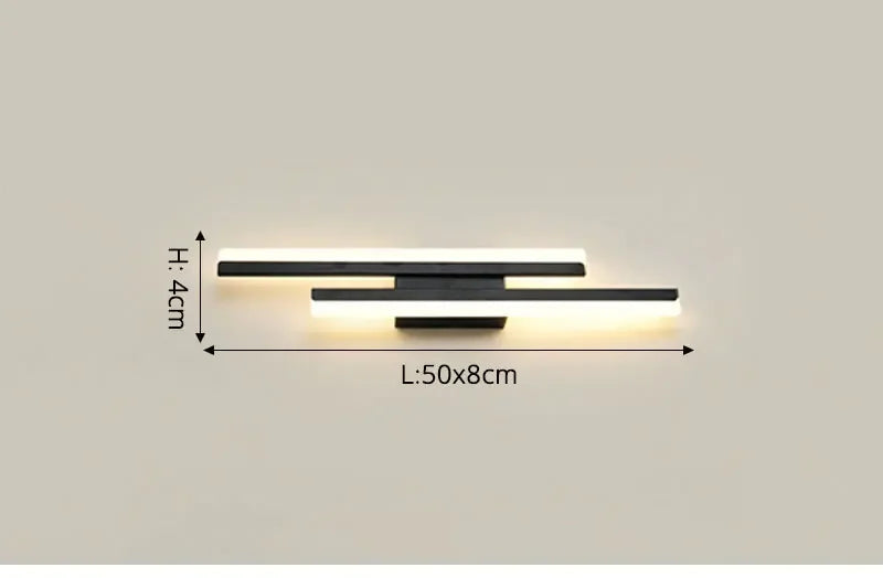 LED Ceiling Light – Modern 4-Bulb Fixture for Bedroom & Foyer