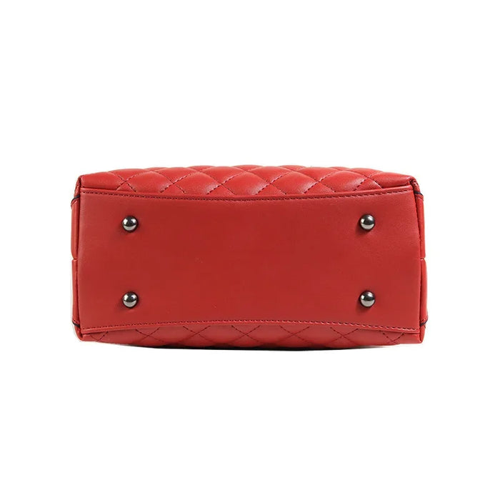 Women’s Shoulder & Crossbody Bag – Trendy Rhomboid Doctor Handbag - Samanta Factory