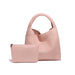 Stylish Split Leather Bucket Shoulder Bag – Versatile Women’s Handbag for Work & Casual Outings - Samanta Factory