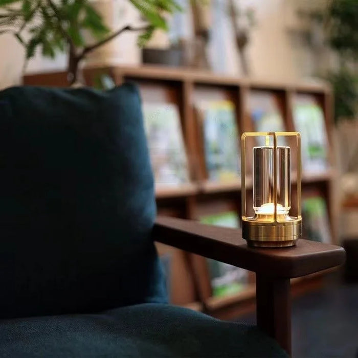 Modern Touch-Control Table Lamp – Dimmable LED Light with Warm & Cool Settings