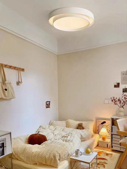 Modern LED Ceiling Light – Dimmable Remote-Control Fixture for Home & Office