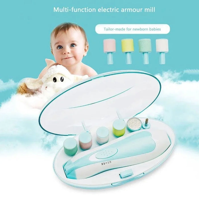 Electric Baby Nail Trimmer – Safe & Gentle Nail Clipper for Newborns and Toddlers - Samanta Factory
